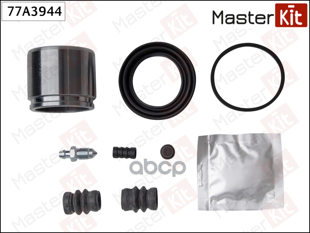 Ремкомплект тормозного суппорта + поршень HYUNDAI ATOS 01-98- 77A3944 MasterKit арт. 77A3944