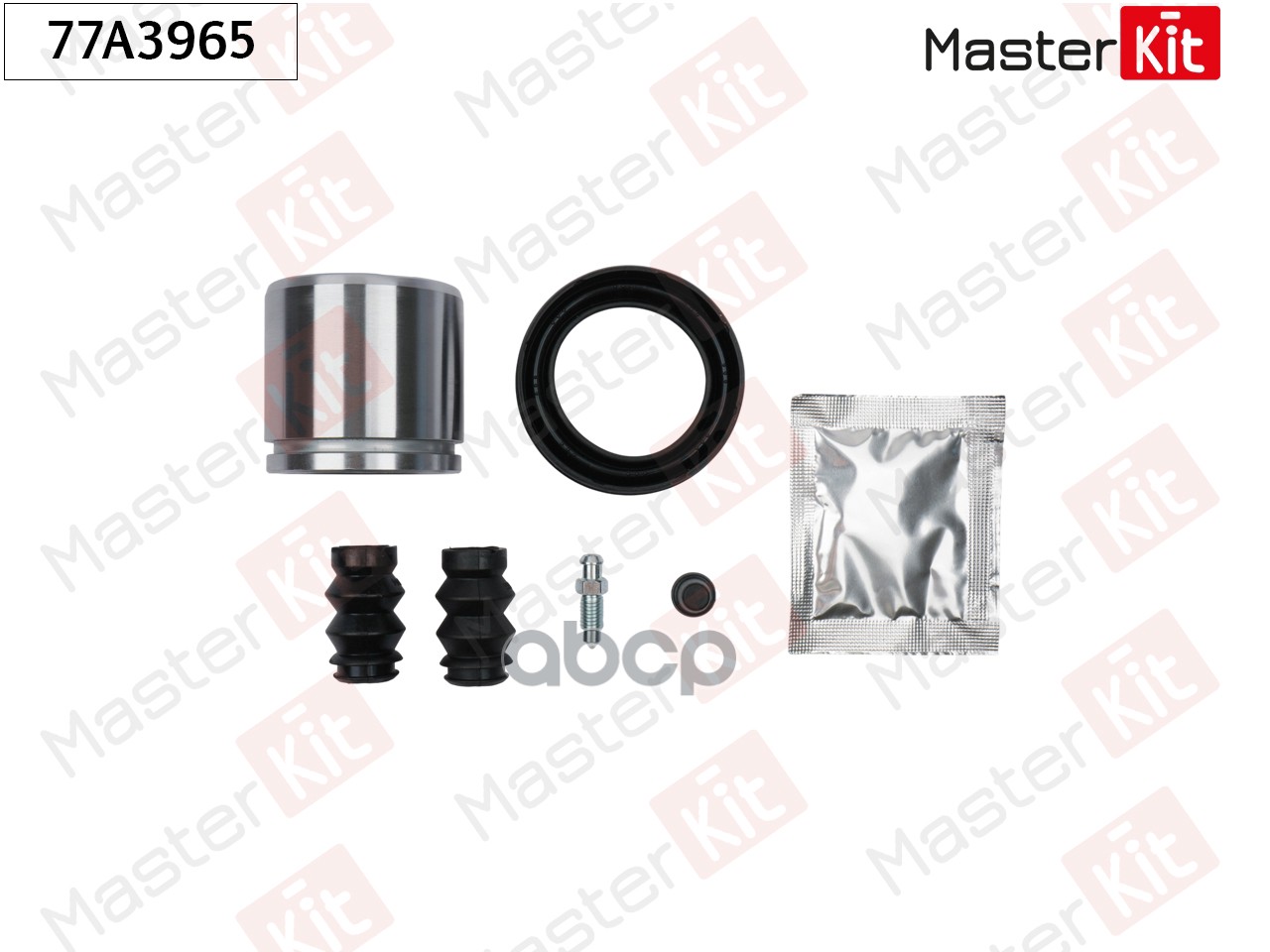 Ремкомплект тормозного суппорта+поршень Toyota YARIS (_P1_) 1999 - 2005 77A3965 MasterKit арт. 77A3965