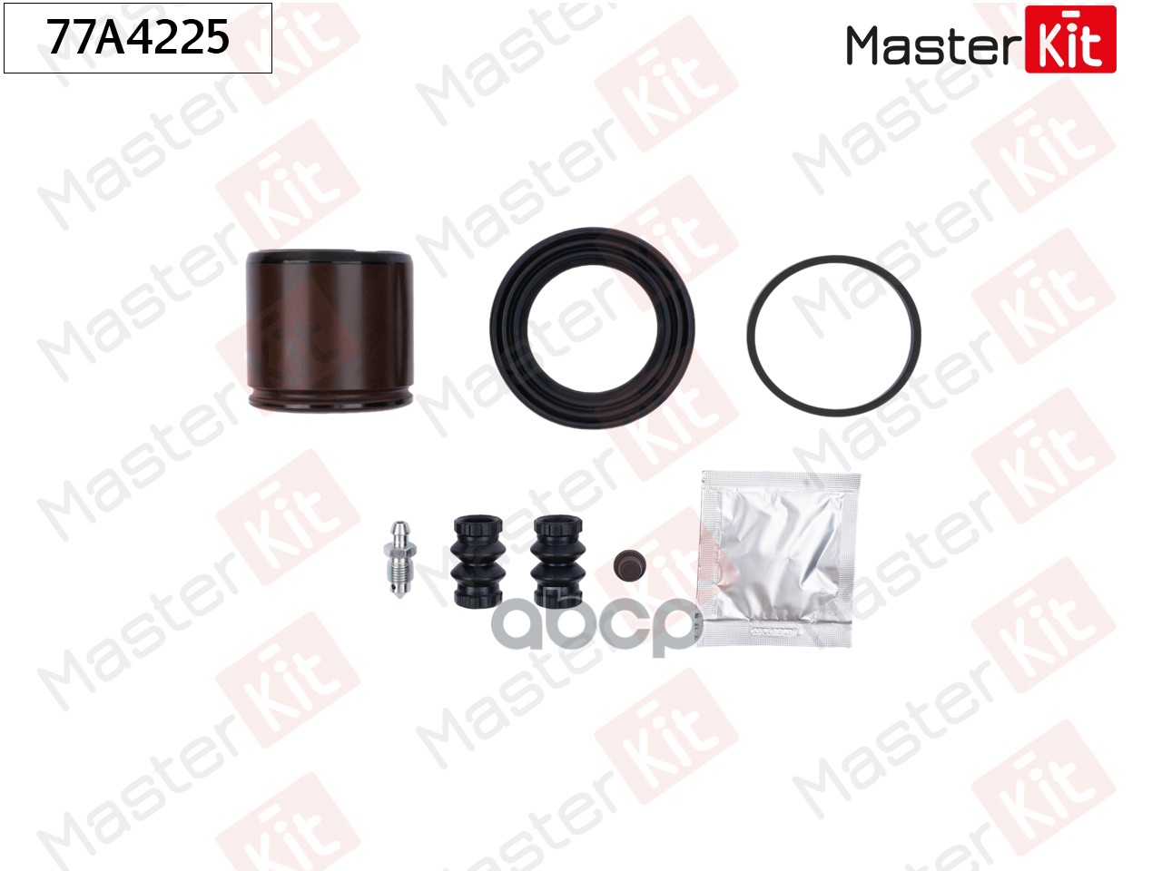 Ремкомплект тормозного суппорта+поршень Chrysler PT CRUISER (PT_) 2000 - 2010 Masterkit MasterKit арт. 77A4225