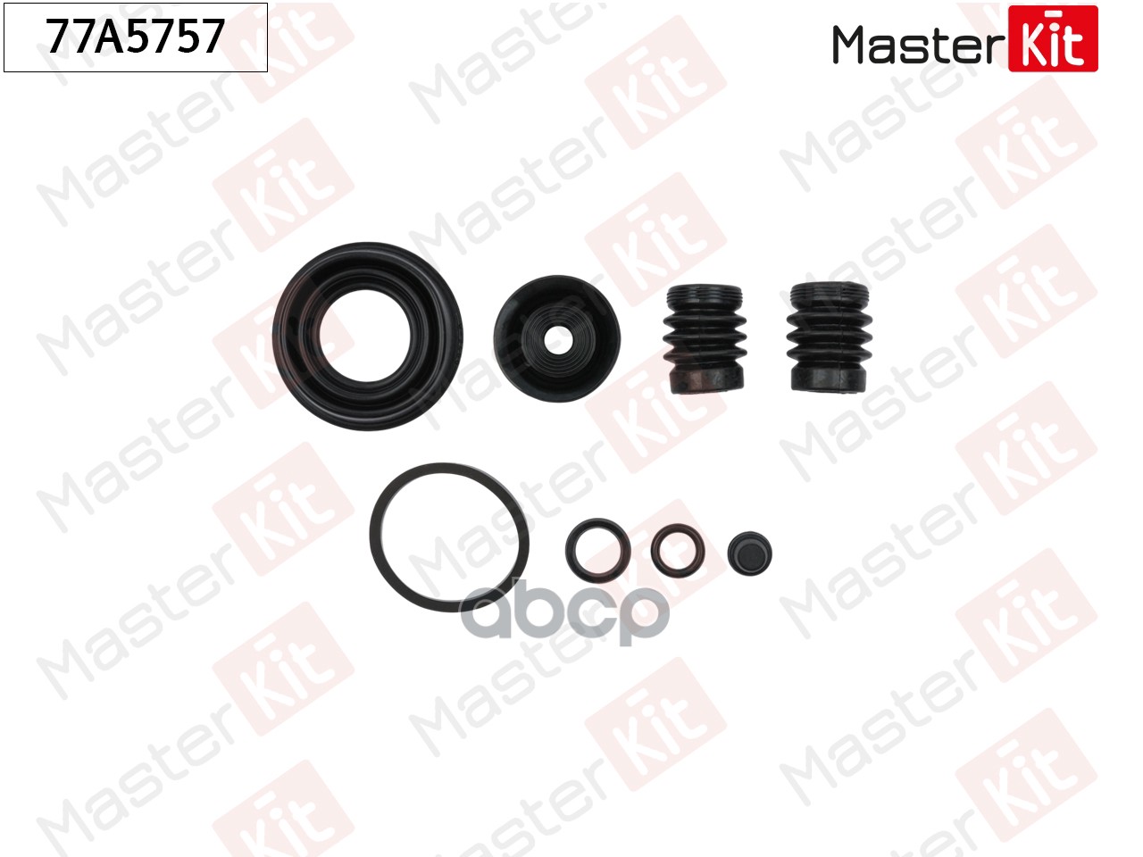 Ремкомплект тормозного суппорта Mazda 3 (BM, BN) 2013 - 77A5757 MasterKit арт. 77A5757