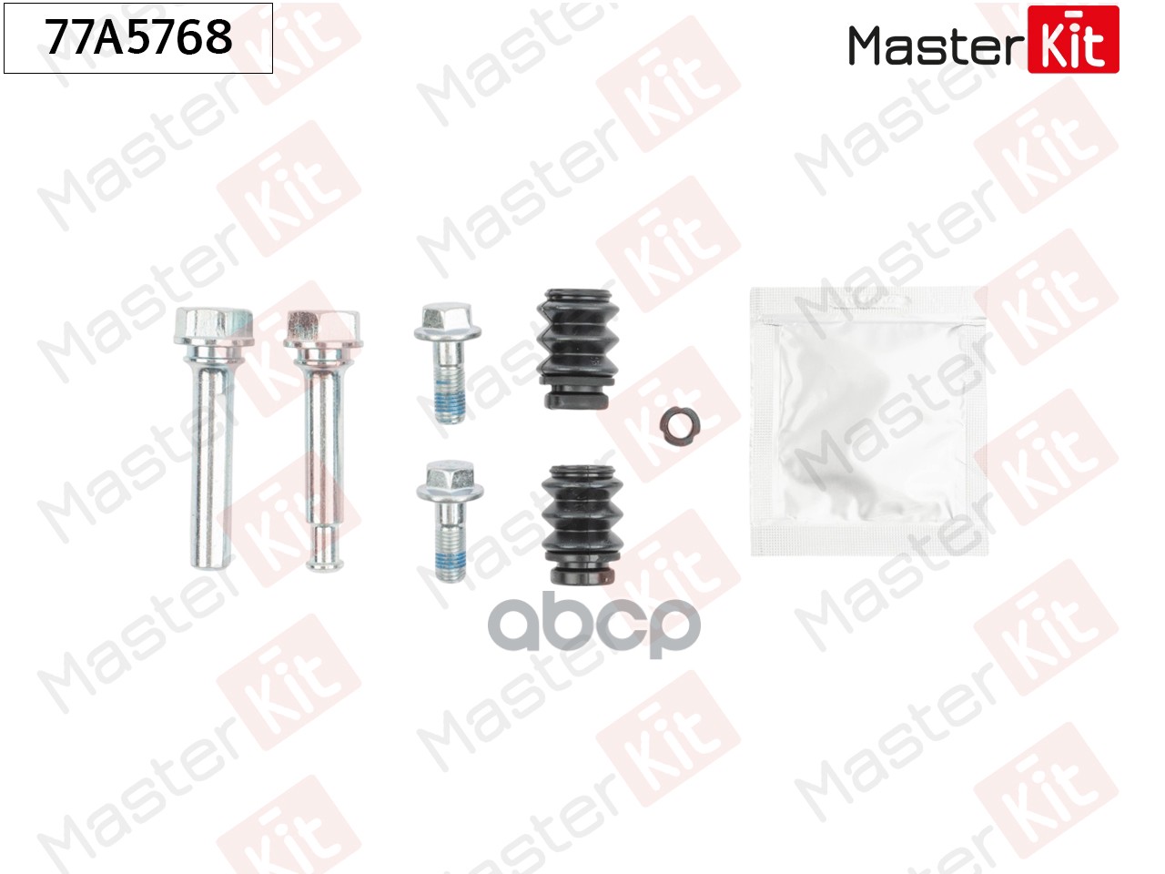 Комплект направляющих тормозного суппорта Hyundai TUCSON (JM) 2004 - MasterKit арт. 77A5768