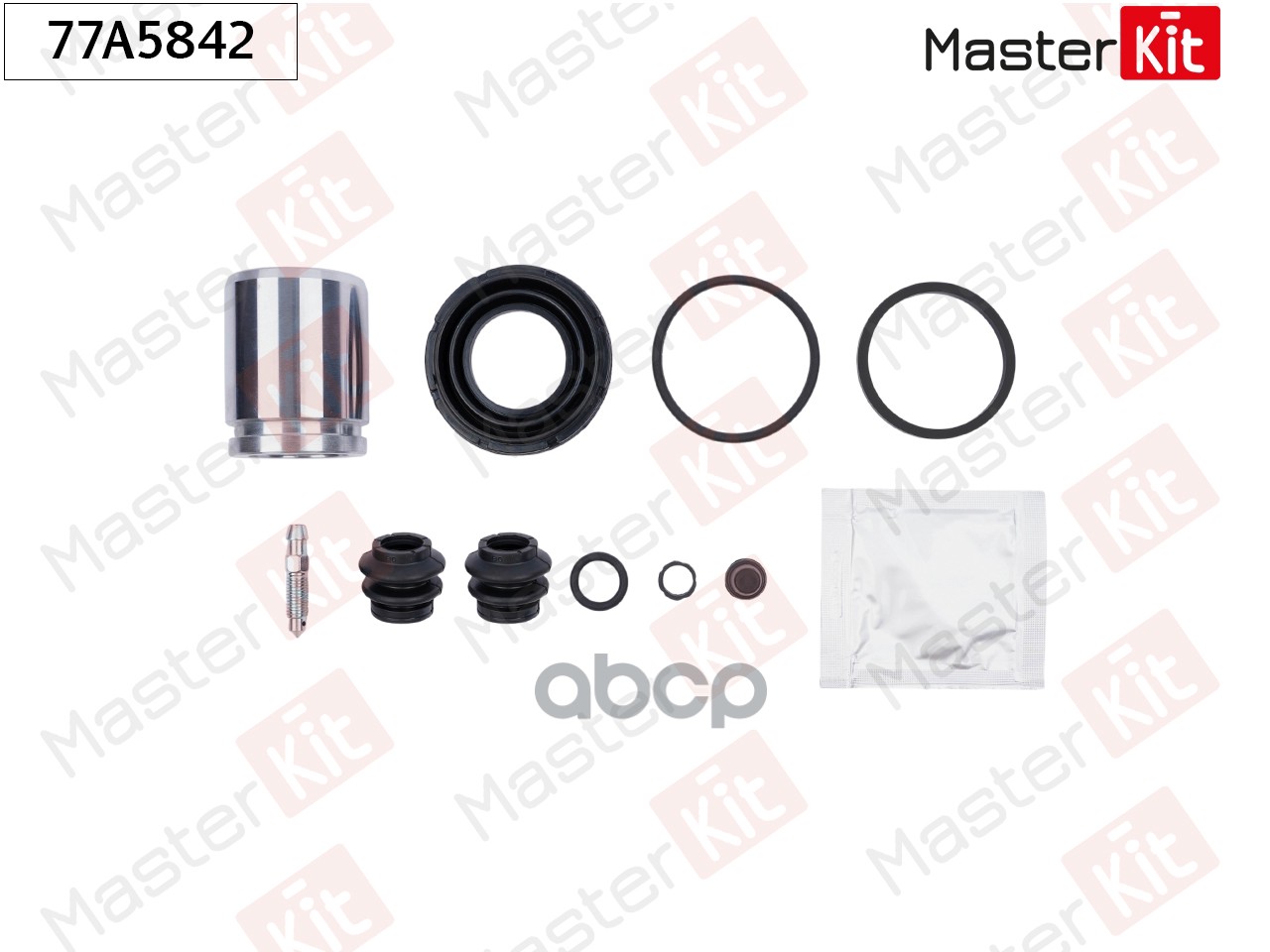 Ремкомплект тормозного суппорта+поршень Lexus NX (_Z1_) 2014 - MasterKit арт. 77A5842