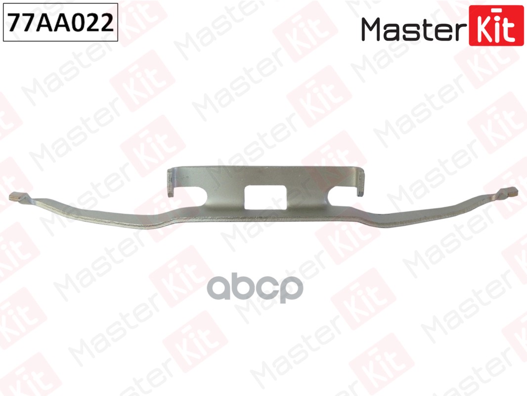 77AA022 Комплект установочный тормозных колодок VW LT 28-35 II (2DB  2DE  2DK) 1996 - 2006 MasterKit арт. 77aa022