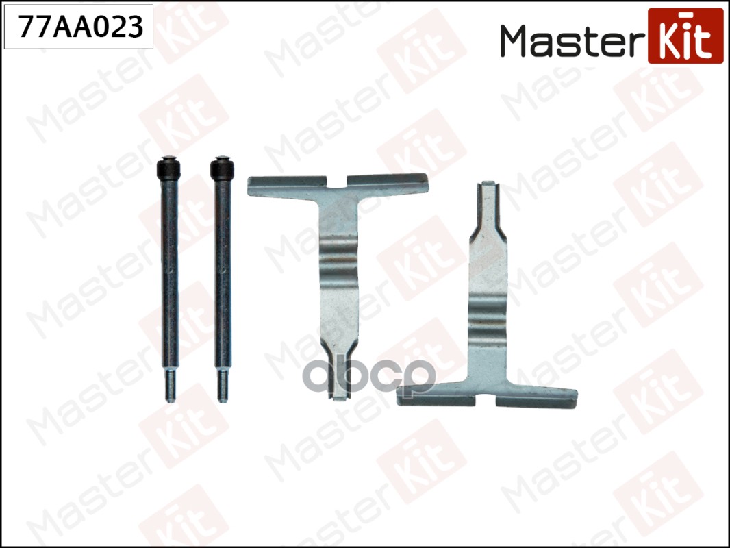 Комплект установочный тормозных колодок MERCEDES C-CLASS W203 77ACL202 MasterKit арт. 77AA023