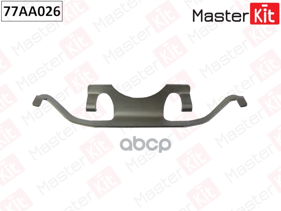 Комплект установочный дисковых колодок BMW 5 (E39) 11-95- 77AA026 MasterKit арт. 77AA026