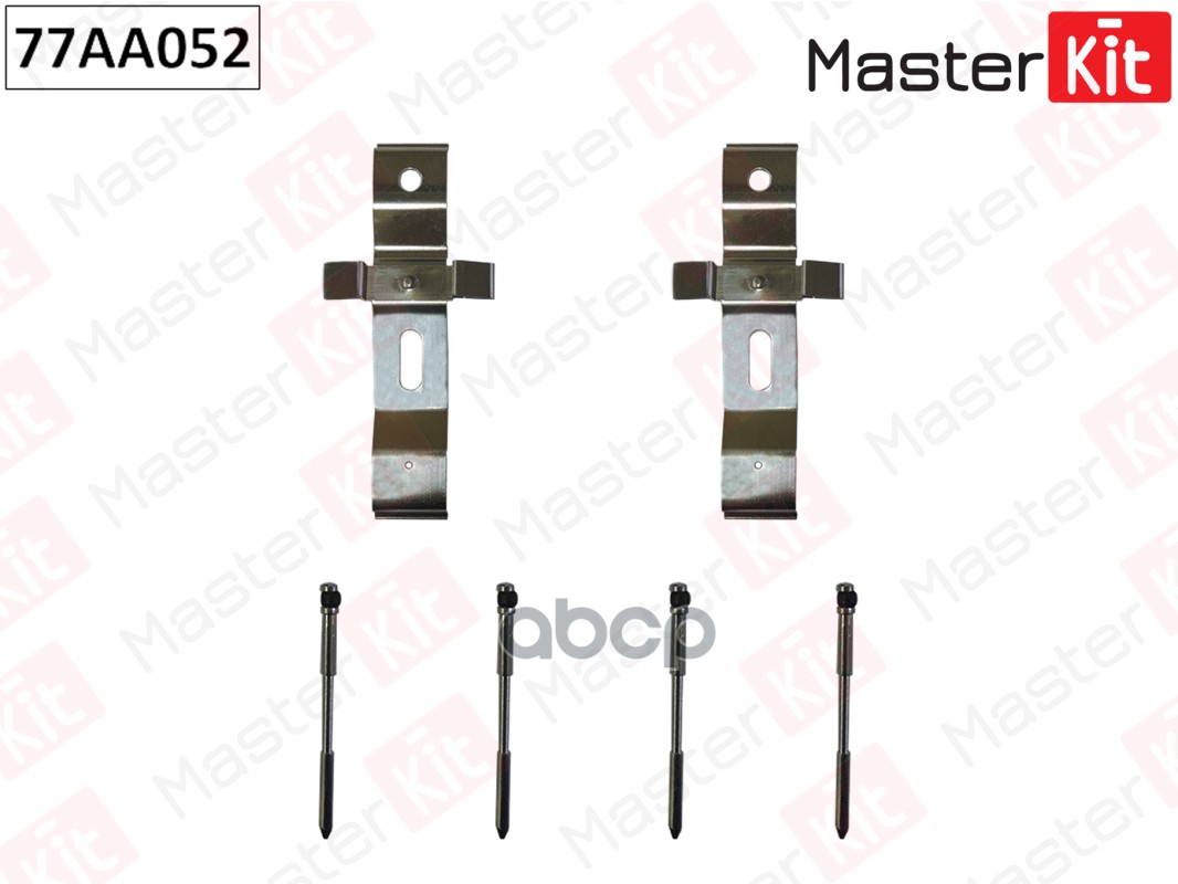 Комплект установочный тормозных колодок Mercedes-Benz CLK (C209) 2002 - 2010 MasterKit арт. 77AA052