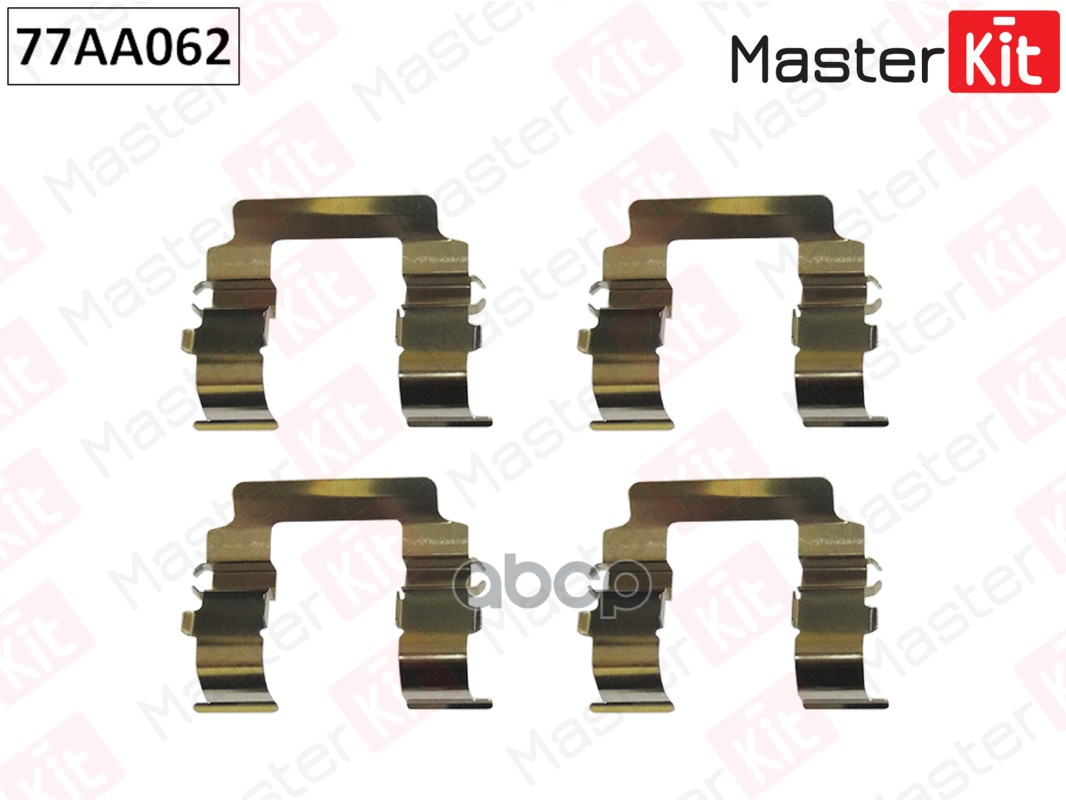 Комплект установочный тормозных колодок Mitsubishi L200(K7_T,K6_T),Lancer VI(CJ-CP_) 95-07 MasterKit арт. 77AA062