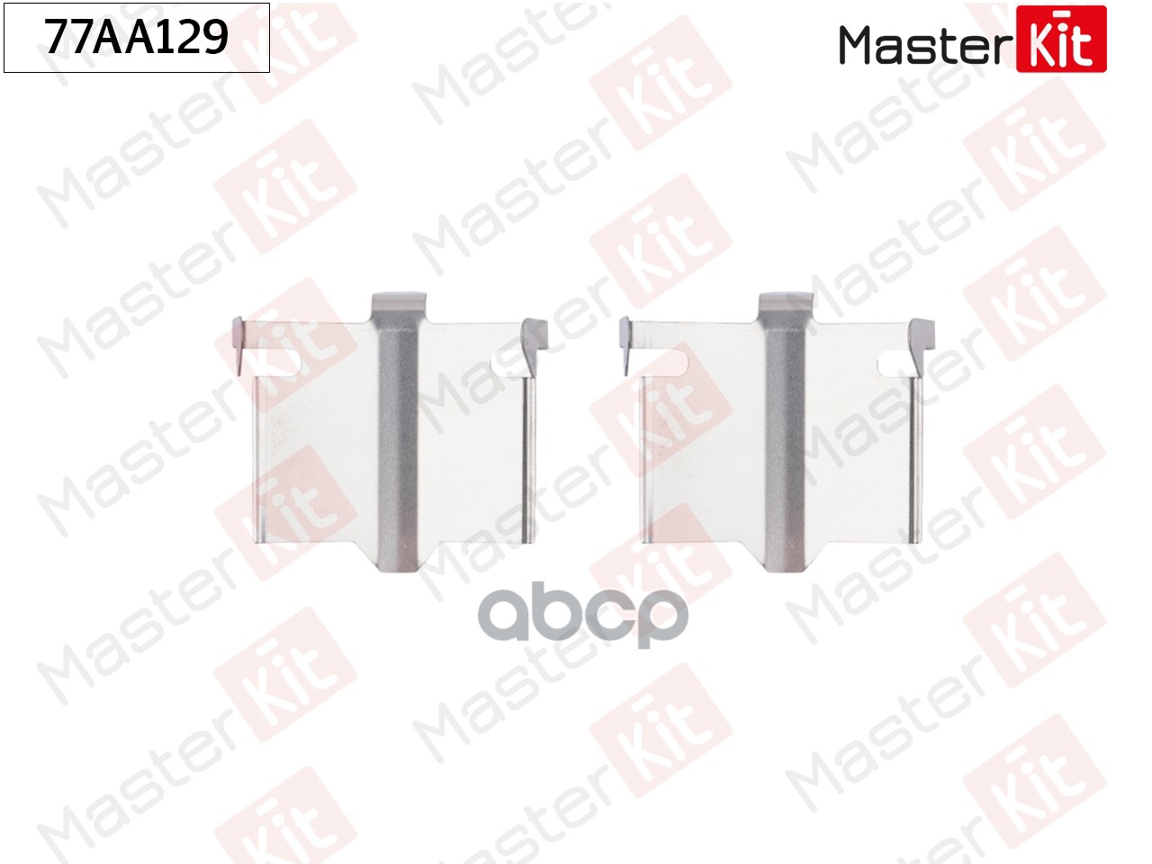 Комплект установочный тормозных колодок Ford Transit(T_ _) 85-92 77AA129 MasterKit арт. 77AA129