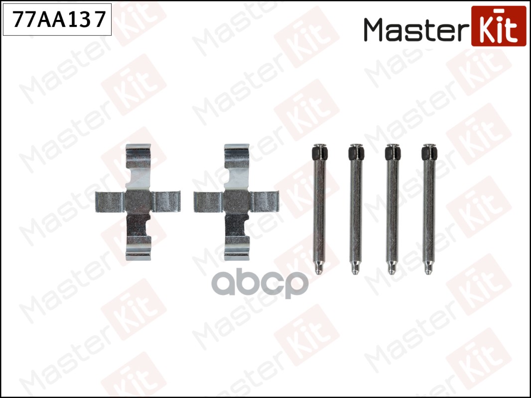 Комплект установочный тормозных колодок Opel ASTRA F (T92) 1991 - 1998 77AA137 MasterKit арт. 77AA137