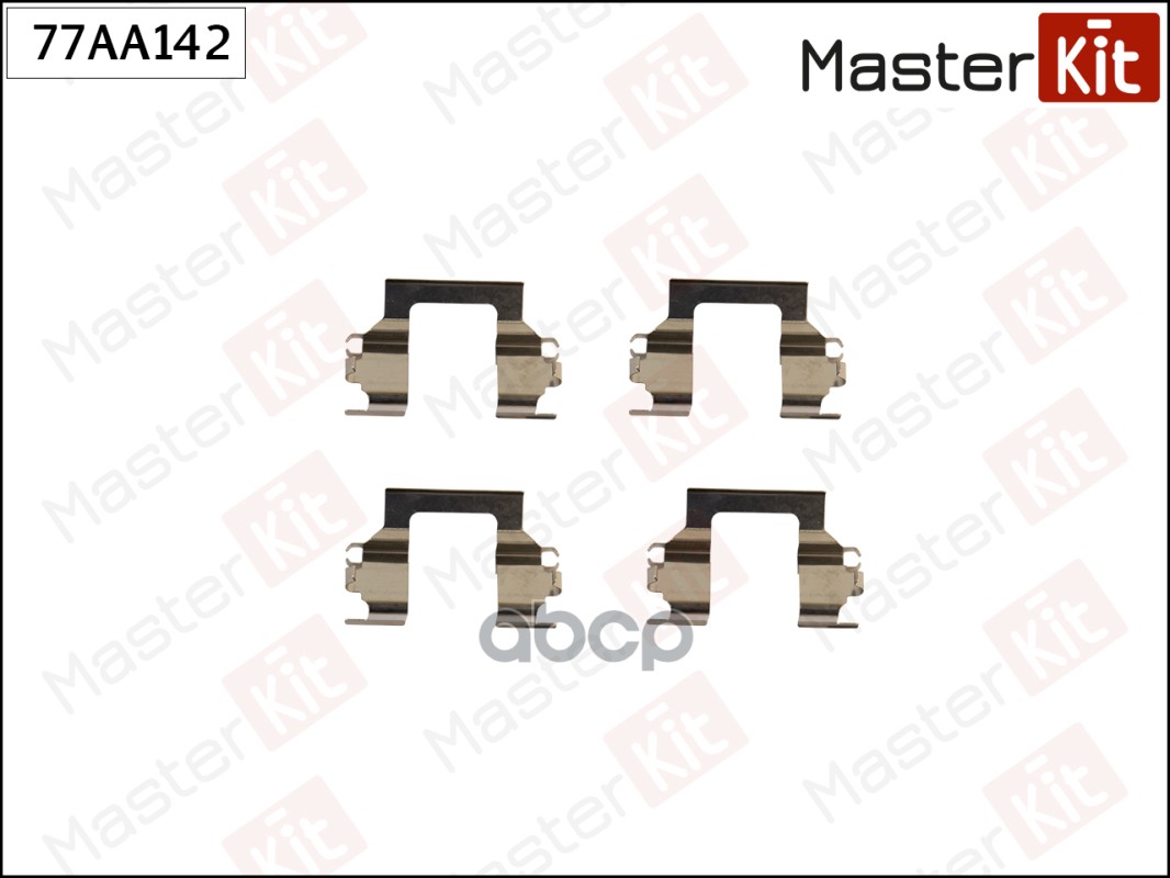 Комплект установочный тормозных колодок Isuzu KB 02-,Opel Frontera A(U92) 92-98 MasterKit арт. 77AA142