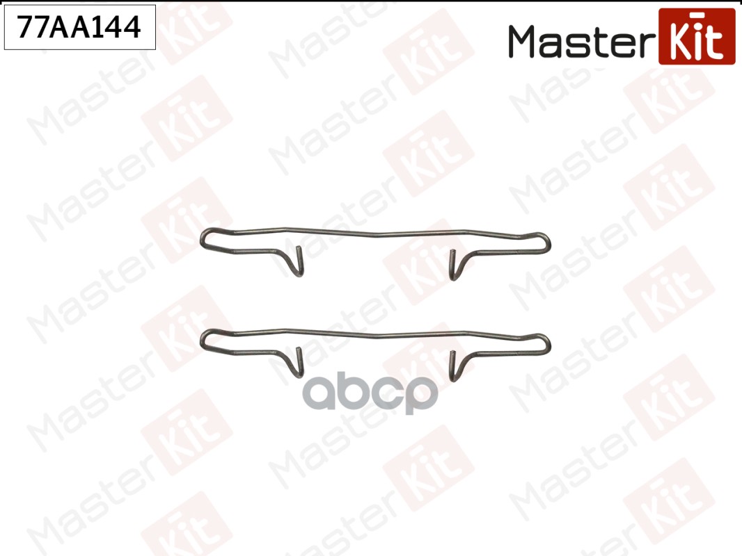 Комплект установочный тормозных колодок Skoda OCTAVIA I (1U2) 1996 - 2010 77AA144 MasterKit арт. 77AA144