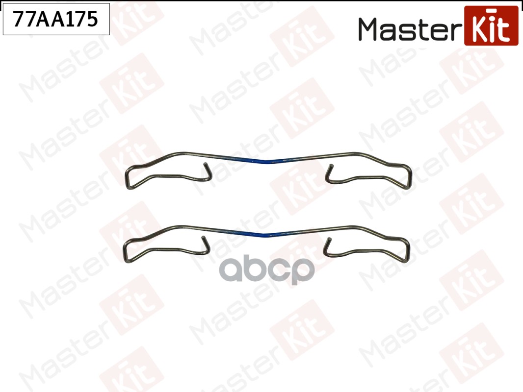 Комплект установочный тормозных колодок Ford Focus III 10-,Renault Laguna III(BT0/1) 07-15 MasterKit арт. 77AA175