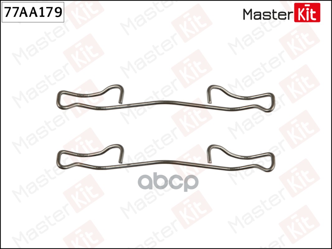 Ремкомплект Крепления Тормозных Колодок | Зад Прав/Лев | MasterKit арт. 77AA179