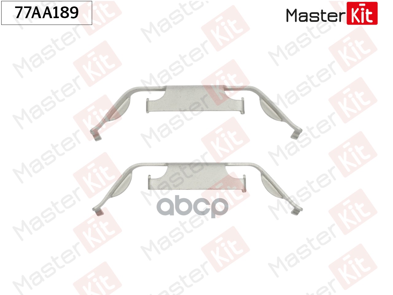 Комплект установочный колодок BMW X3 (E83) 2003 - 2011 77AA189 MasterKit арт. 77AA189
