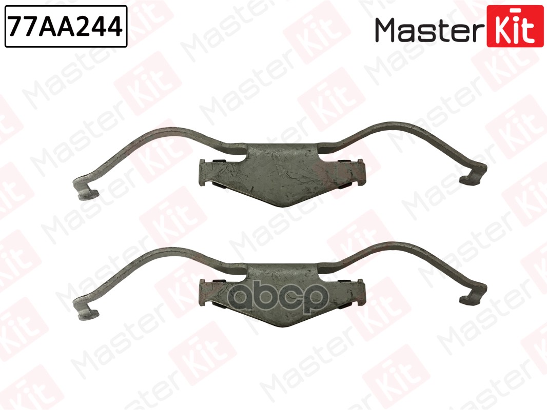 Комплект установочный тормозных колодок Opel VECTRA C (Z02) 2002 - 2009 MasterKit арт. 77AA244