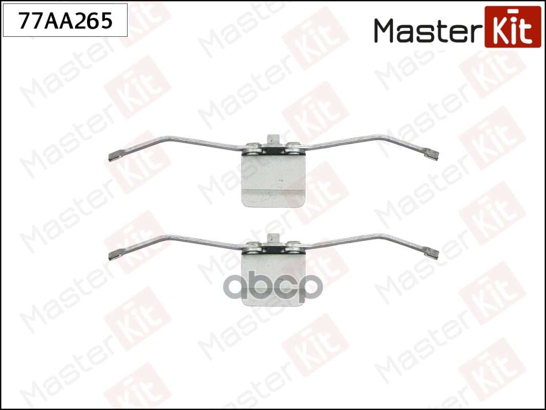 Комплект установочный тормозных колодок перед. Opel VECTRA C (Z02) 2002 - 2009,Volkswagen P 77AA265 MasterKit арт. 77AA265