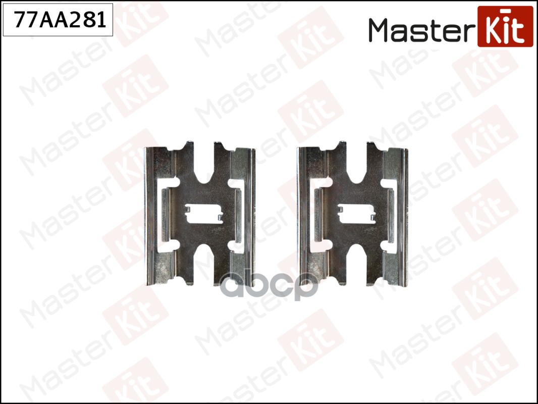 Комплект установочный тормозных колодок MB Sprinter(904,905),Vario 96- MasterKit арт. 77AA281