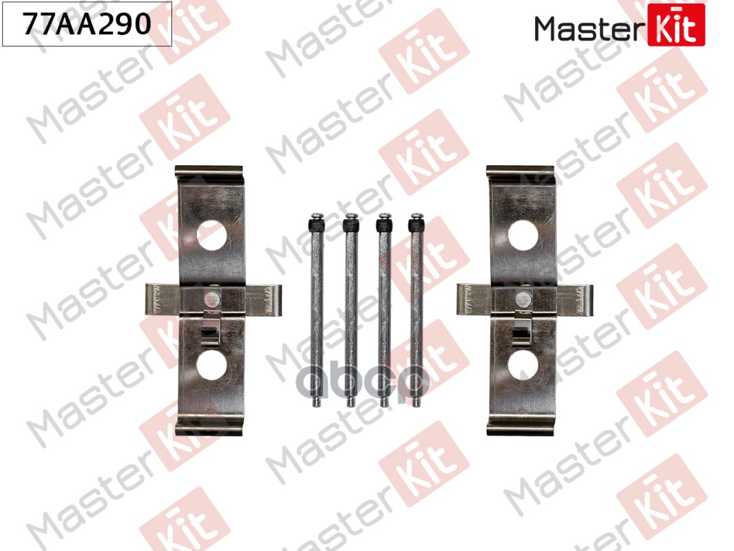Комплект установочный тормозных колодок Opel ASTRA J (P10) 2009 - 2015 MasterKit арт. 77AA290