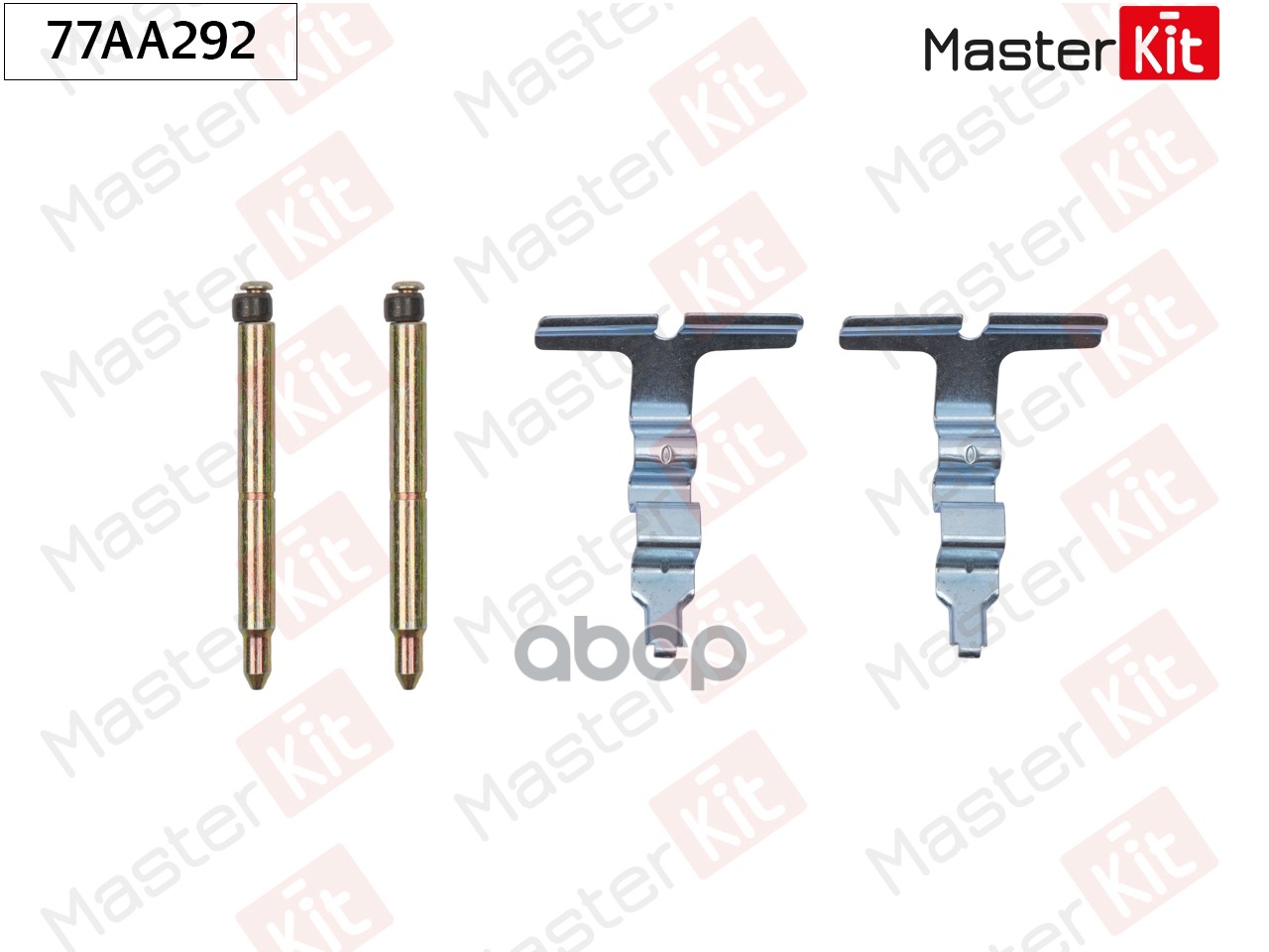 Комплект установочный тормозных колодок Mercedes-Benz S-CLASS (W220) 1998 - 2005 MasterKit арт. 77AA292