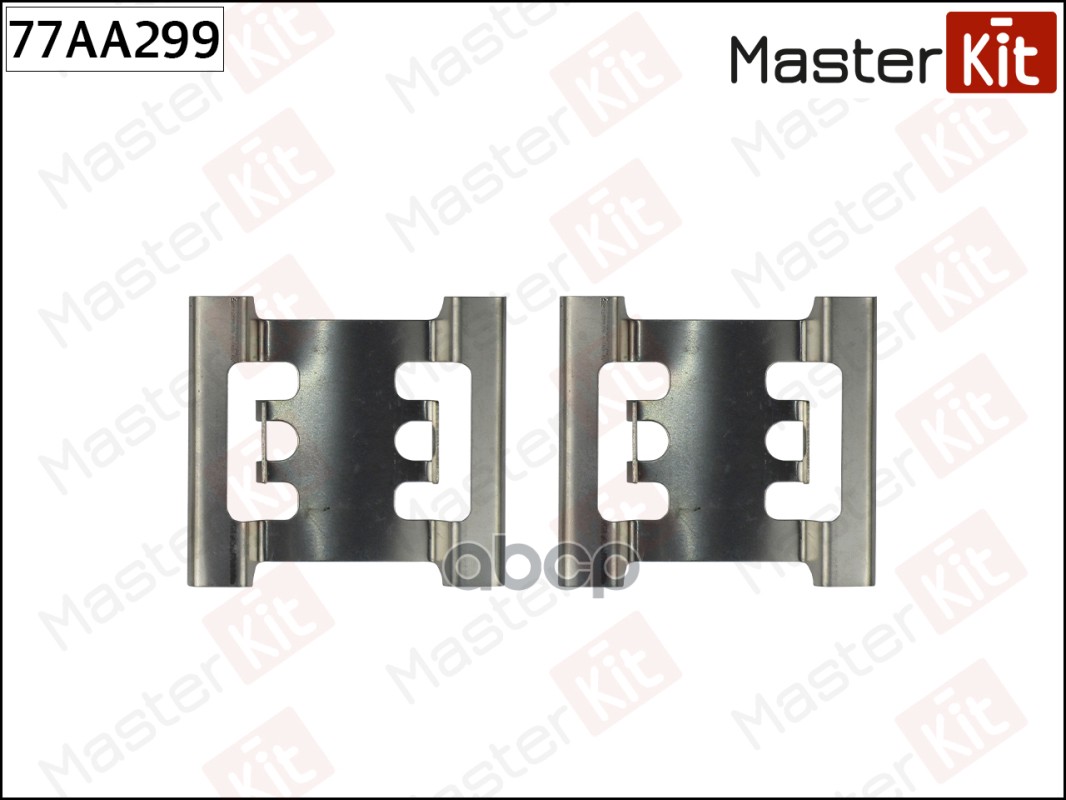 Комплект установочный тормозных колодок Opel MOVANO (X70) 1998 - MasterKit арт. 77AA299