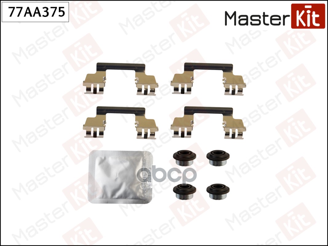 Комплект установочный тормозных колодок Chrysler 300 C (LX, LE) 2004 - 77AA375 MasterKit арт. 77AA375