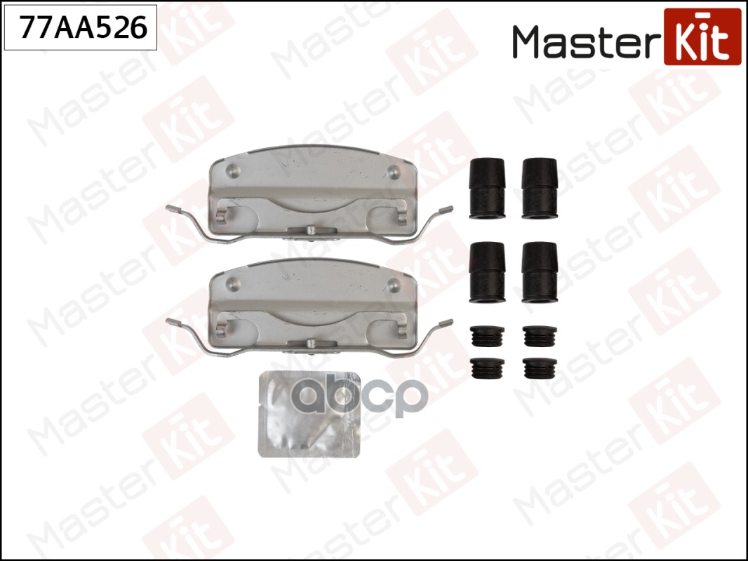 Комплект установочный тормозных колодок Mercedes-Benz GL-CLASS (X166) 2012 - 77AA526 MasterKit арт. 77AA526