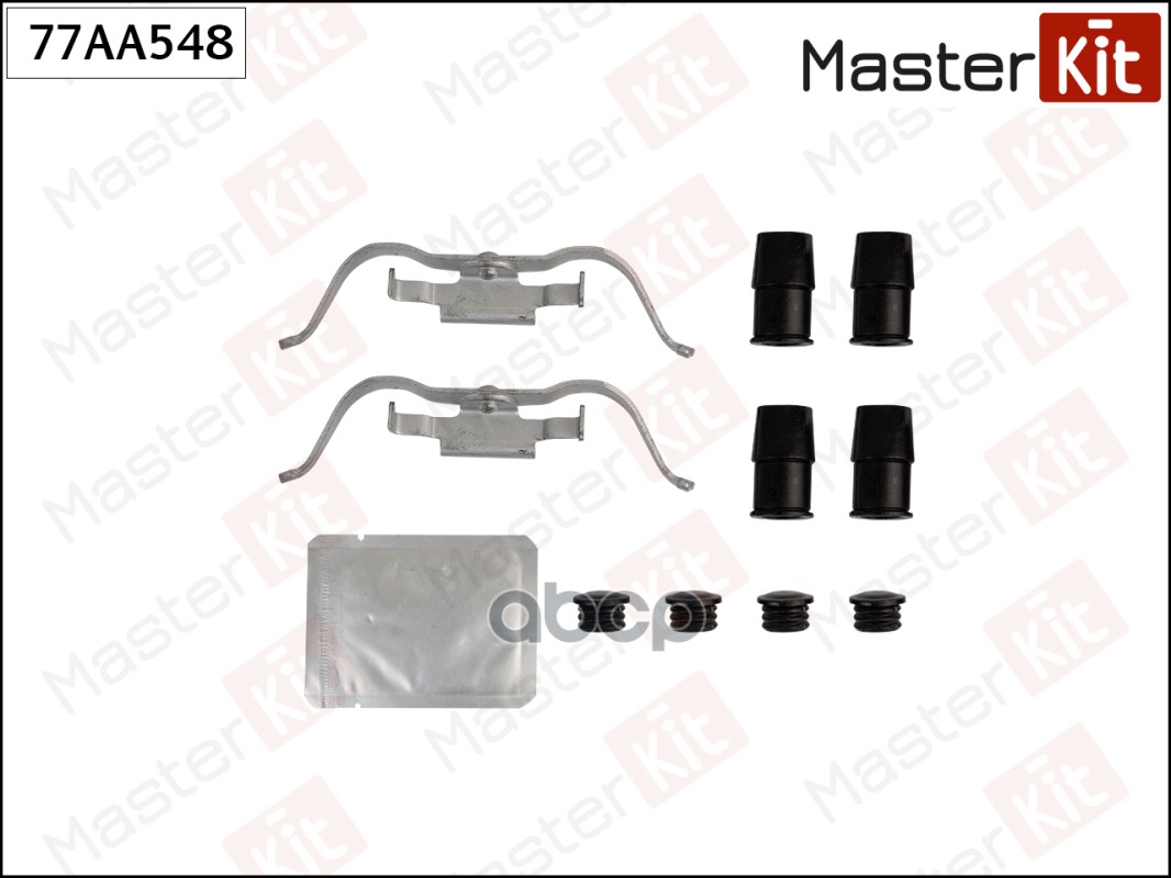 Ремкомплект Крепления Тормозных Колодок MasterKit арт. 77AA548