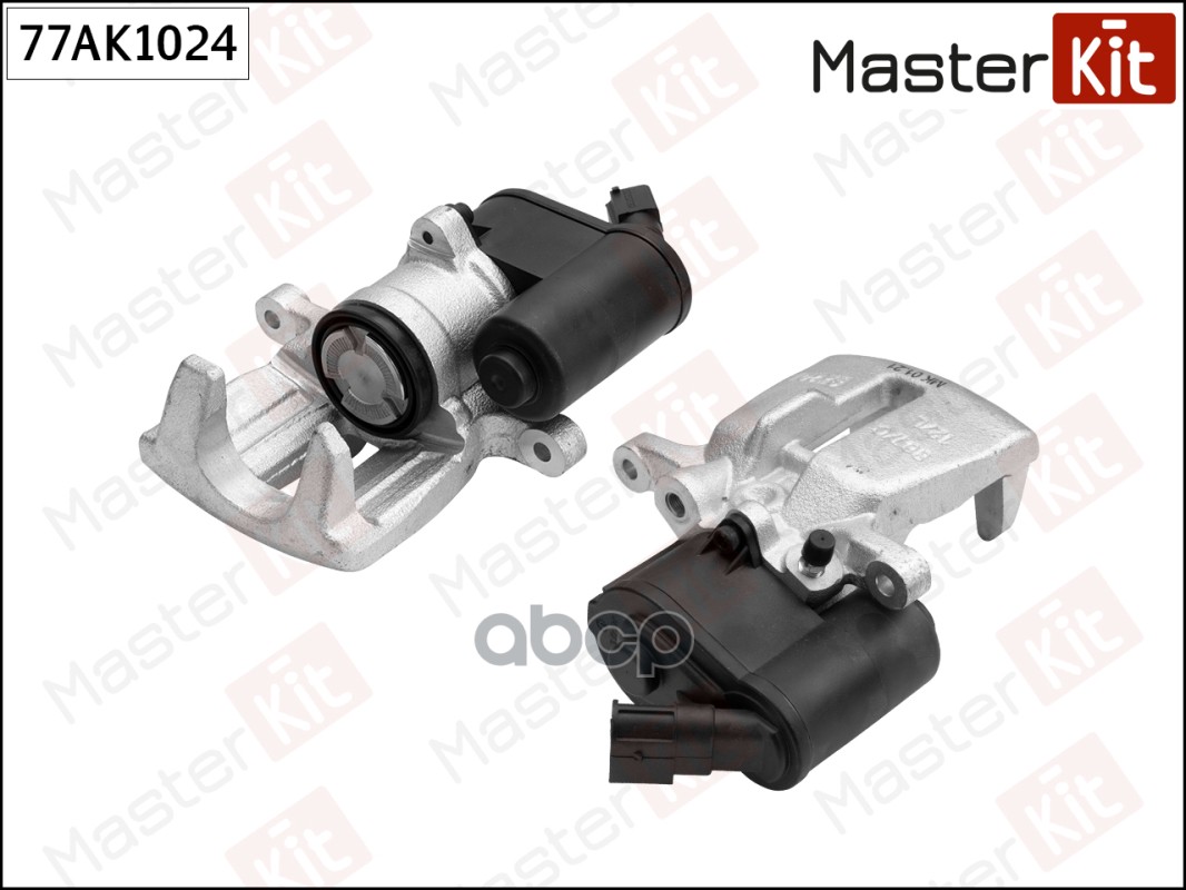 Суппорт тормозной зад.  лев. Audi A6 (4F2, C6) 2004 - 2011 Masterkit 77AK1024 MasterKit арт. 77AK1024