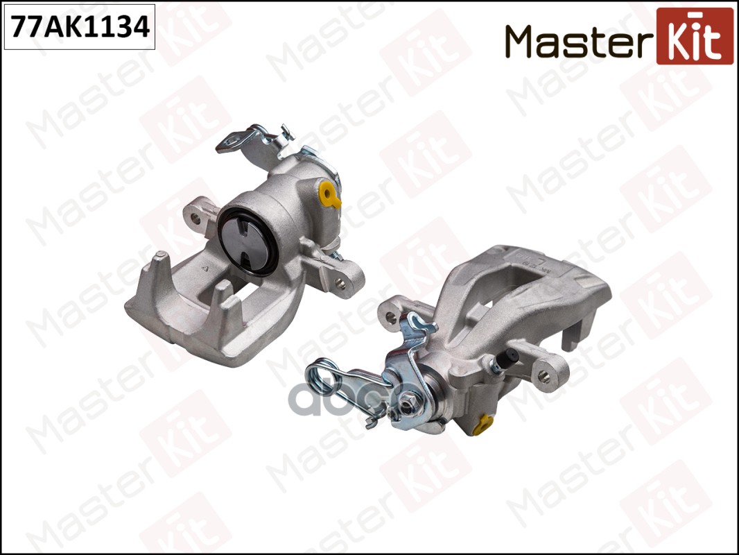 Тормозной суппорт зад. лев. Citroen C4 I (LC_) 2004 - 2013, Peugeot 307 (3A/C) 2000 - MasterKit арт. 77AK1134