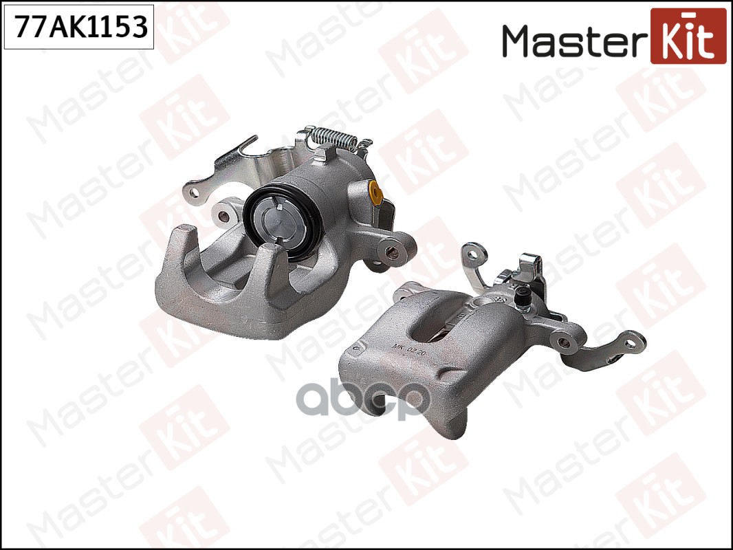 Суппорт тормозной зад. прав. Citroen Berlingo(B9) 08-,Peugeot Partner 08- MasterKit арт. 77AK1153