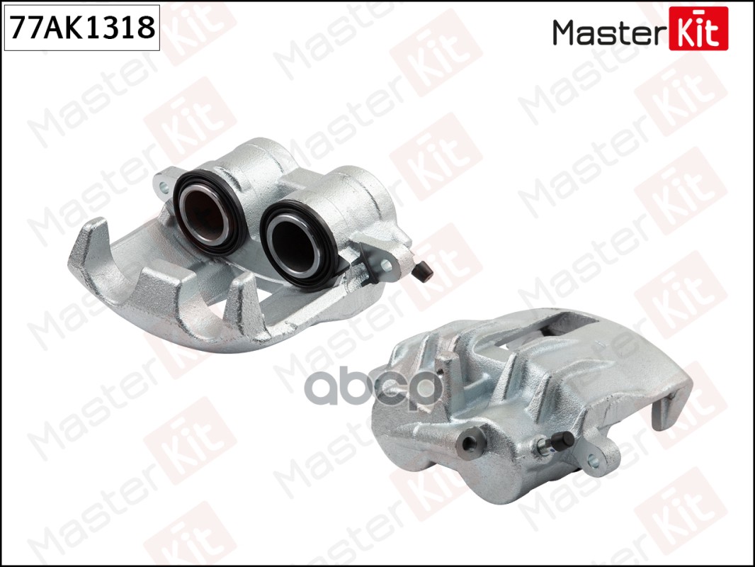 77AK1318 Тормозной суппорт перед. лев. Mercedes-Benz SPRINTER (W901 902 903 904 906 906) 1995-  Volk MasterKit арт. 77ak1318