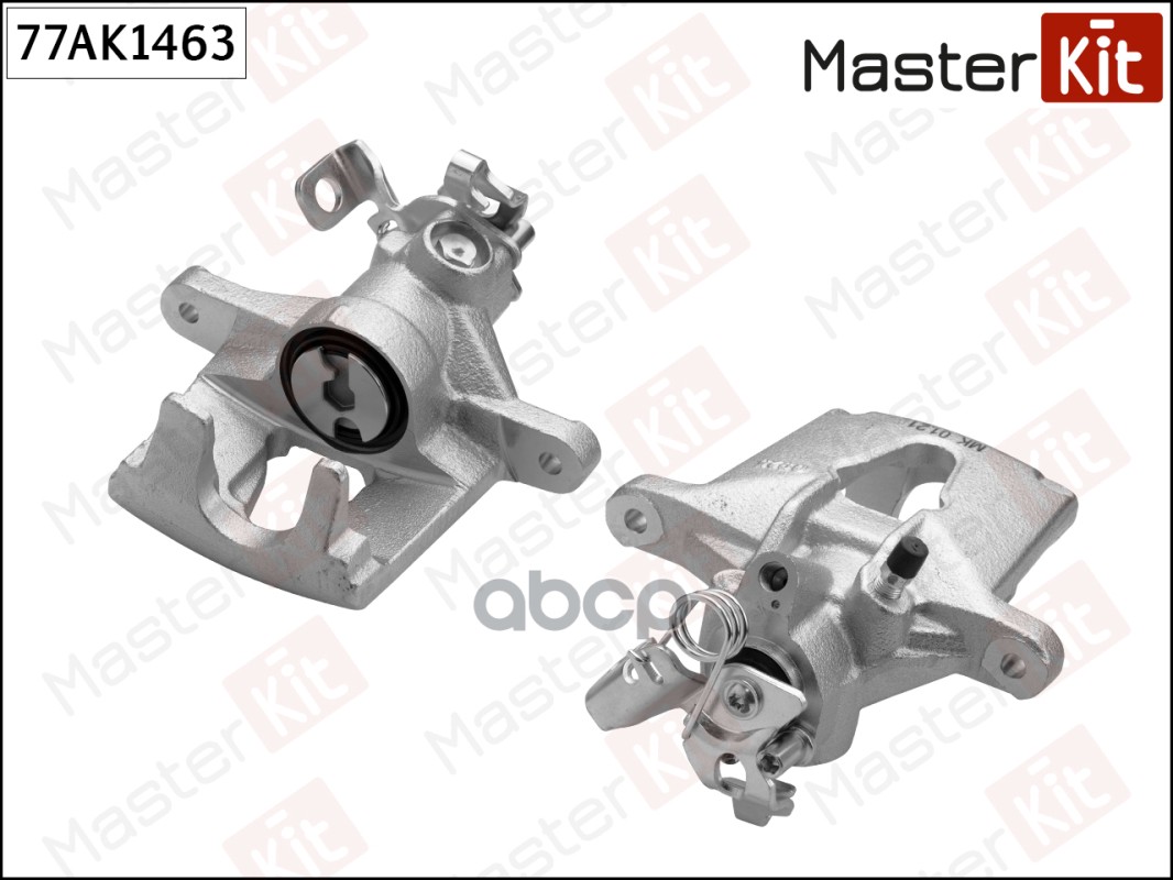 Тормозной суппорт зад. прав. Renault KANGOO (KC0/1_) 1997 - MasterKit арт. 77AK1463