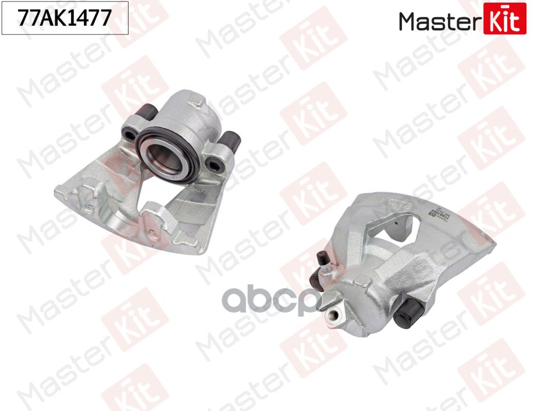 Тормозной суппорт перед. прав. Renault MEGANE II седан (LM0 1_) 2003 - 77AK1477 MasterKit арт. 77AK1477