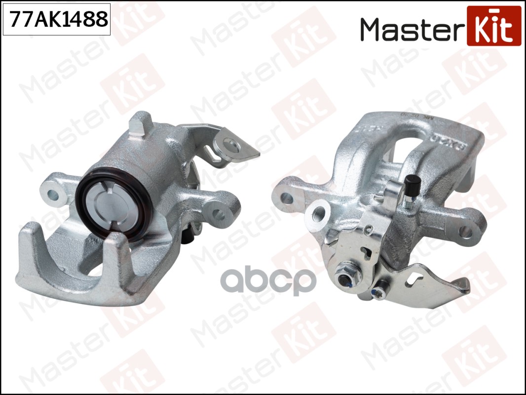 77AK1488 Тормозной суппорт зад.  лев. Renault KANGOO / GRAND KANGOO (KW0/1_) 2008 - MasterKit арт. 77ak1488