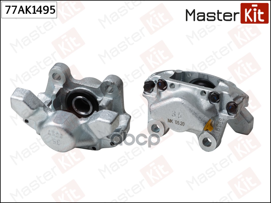 77AK1495 Тормозной суппорт зад.  прав. Opel VECTRA B (J96) 1995 - 2003 MasterKit арт. 77ak1495