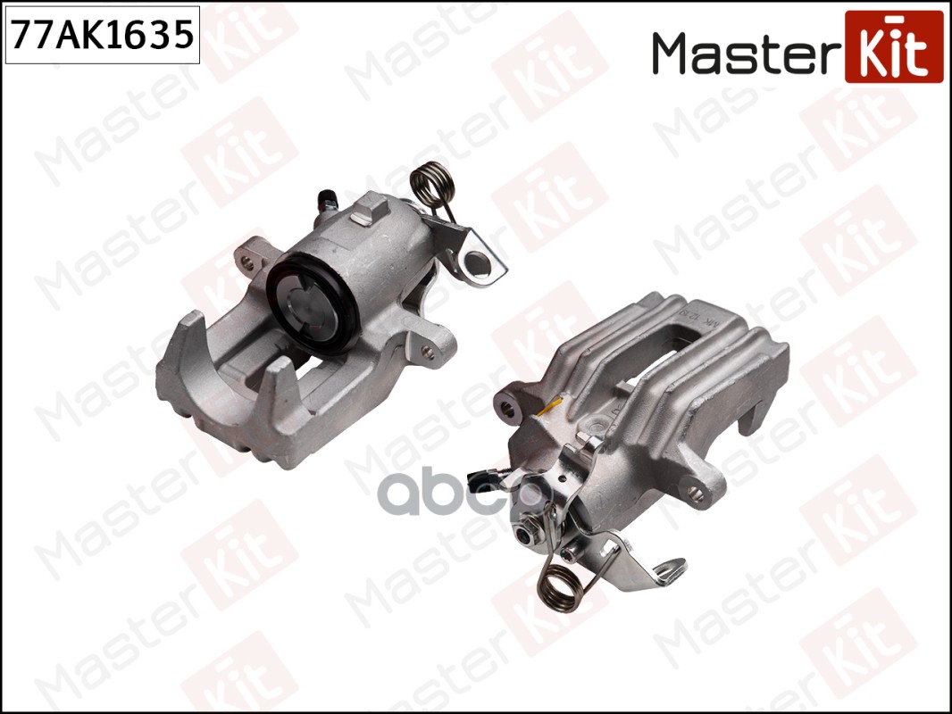 Суппорт тормозной зад. прав. Skoda OCTAVIA I (1U2) 1996 - 2010, VW BORA (1J2) 1998 - 2013 77AK1635 MasterKit арт. 77AK1635
