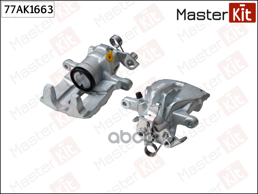 Суппорт тормозной задний правый Volkswagen TRANSPORTER IV автобус (70B, 70C, 7DB, 7DK, 70J, 70K, 7DC)  77AK1663 MasterKit арт...