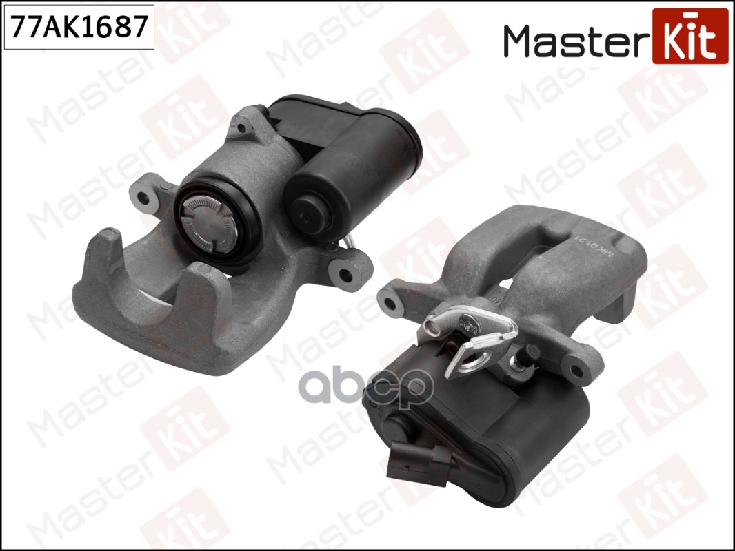 Суппорт тормозной зад. прав. VW Passat(3C2,3C5),Passat CC(357) 05-12 MasterKit арт. 77AK1687