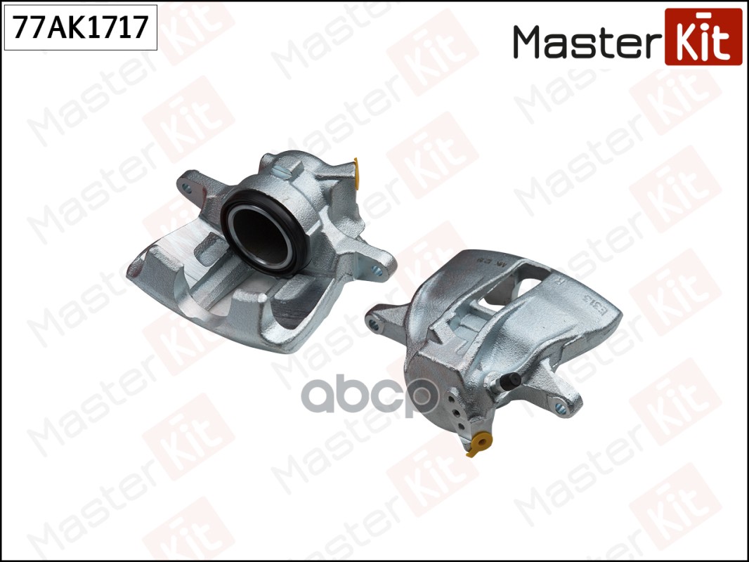 Тормозной суппорт перед. левый. VW GOLF III (1H1) 1991 - 1998, PASSAT (3A2, 35I) 1988 - 1997 MasterKit арт. 77AK1717