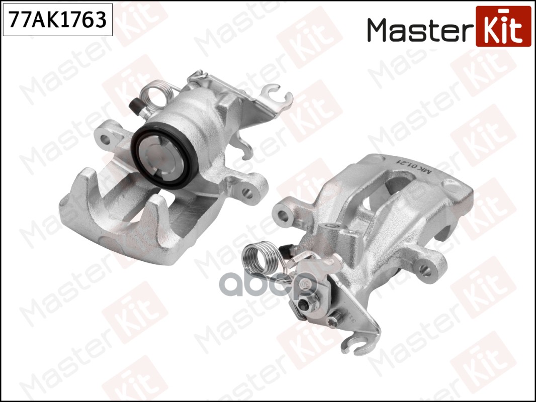 Суппорт тормозной зад.  прав. Volvo S40 I (644) 1995 - 2004 Masterkit 77AK1763 MasterKit арт. 77AK1763