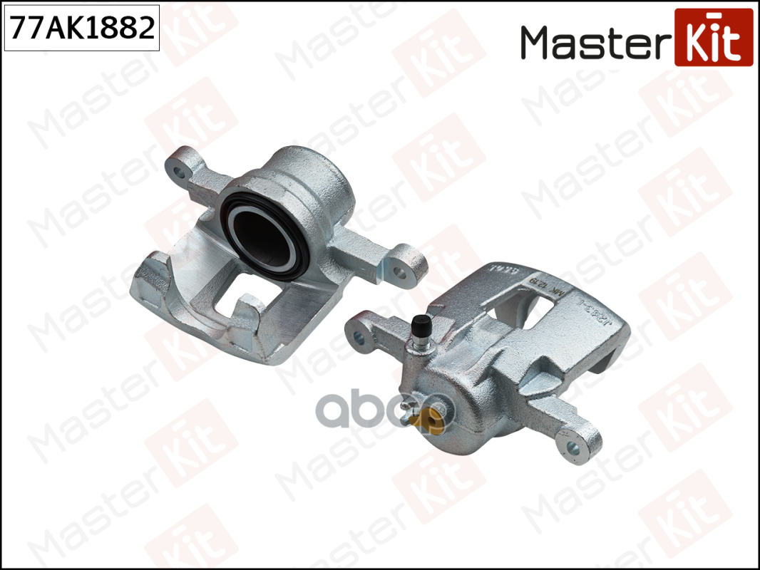 Суппорт тормозной перед. лев. Chevrolet MATIZ (M200, M250) 2005 -, SPARK 2005 -, MATIZ (M100, M150)  77AK1882 MasterKit арт. ...