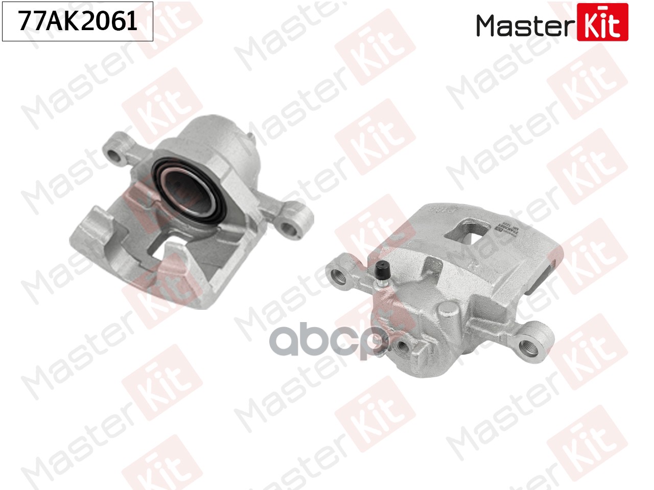 Суппорт тормозной пер. лев. Kia RIO (DC_) 2000-2005, Mazda DEMIO (DW) 1996-2003 77AK2061 MasterKit арт. 77AK2061