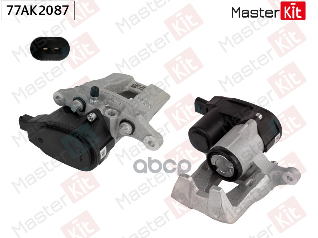 Тормозной Суппорт Зад. Прав. Kia Optima 2010 - MasterKit арт. 77AK2087