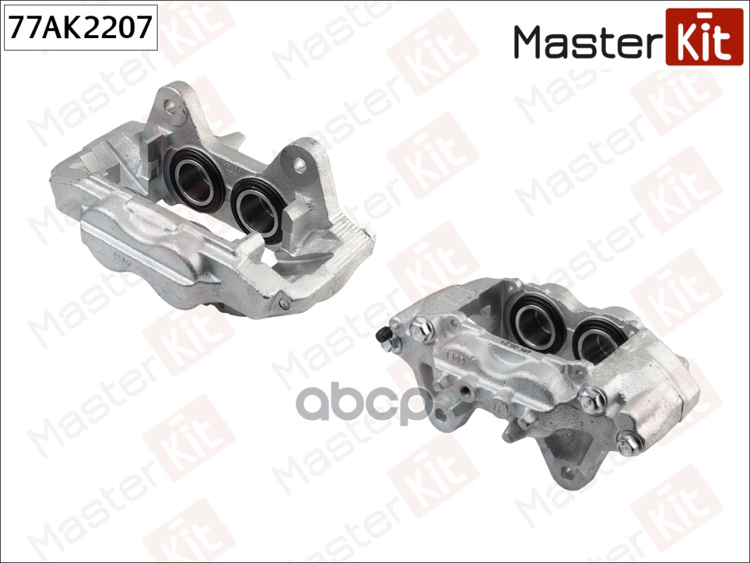 Тормозной суппорт перед. прав. Mitsubishi PAJERO IV 2006 - MasterKit арт. 77AK2207
