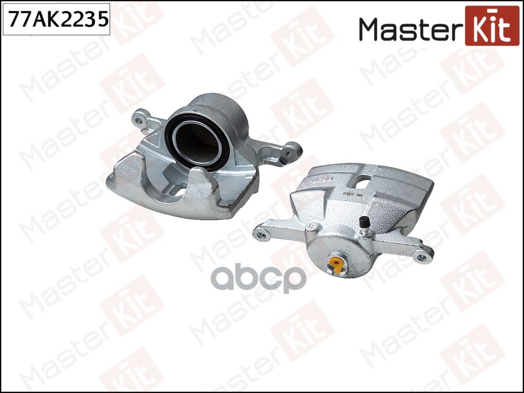 Суппорт тормозной перед. прав. Nissan Qashqai +2 I(J10,JJ10),X-Trail(T31,T32_) 06- MasterKit арт. 77AK2235