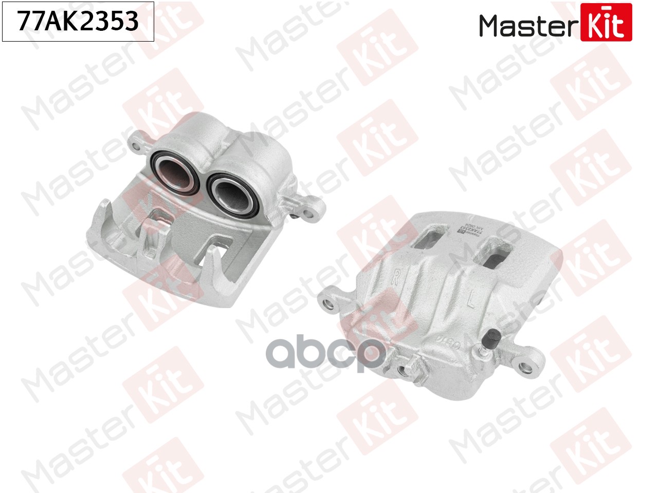 Суппорт тормозной перед. лев. Subaru FORESTER (SF_) 1997 - 2002 MASTERKIT 77AK2353 MasterKit арт. 77AK2353