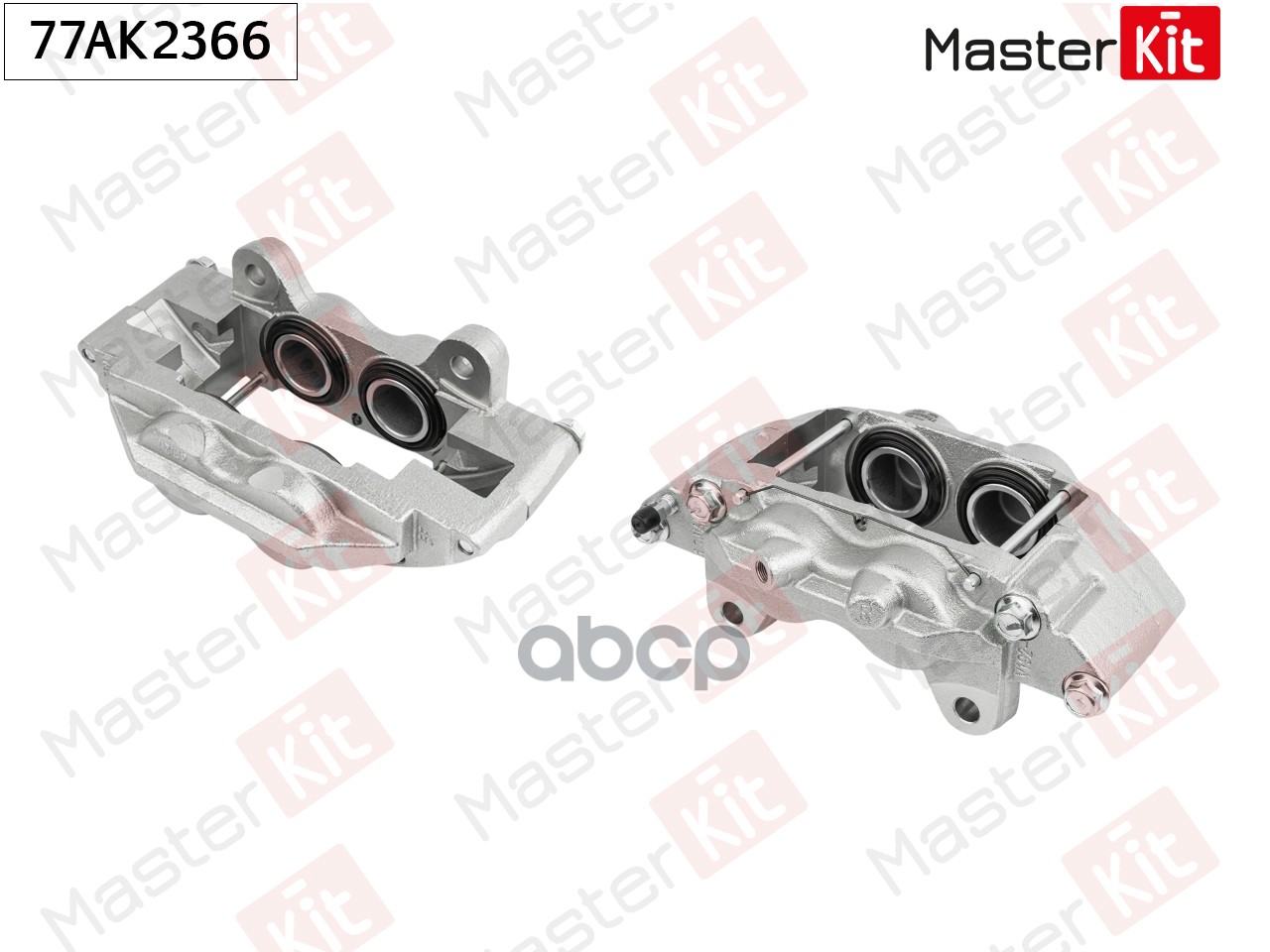 Суппорт тормозной передний правый Toyota HILUX VII Пикап (_N1_, _N2_, _N3_) 2004 - 77AK2366 MasterKit арт. 77AK2366