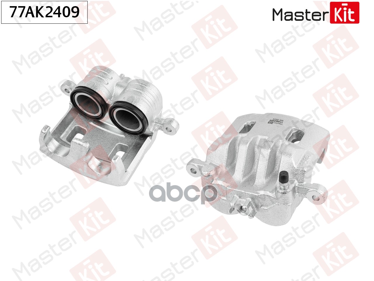 Суппорт тормозной пер. лев. Subaru FORESTER 2002-, IMPREZA 1999-, LEGACY IV 2003-, LEGACY V 77AK2409 MasterKit арт. 77AK2409