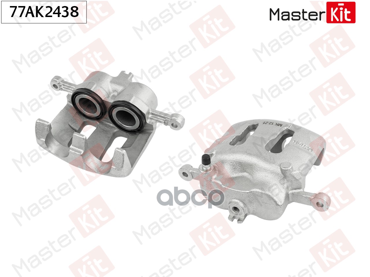 Суппорт тормозной перед. прав. Nissan Navara(D22_),Pickup(D22) 97- MasterKit арт. 77AK2438