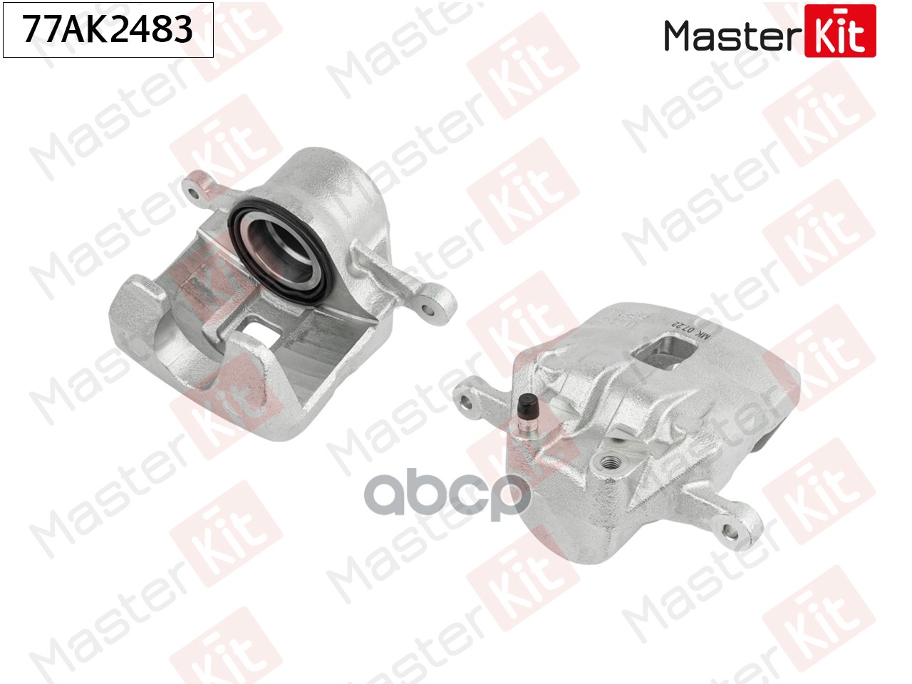Суппорт тормозной перед. лев. Opel ASTRA J (P10) 2009 - 2015 77AK2483 MasterKit арт. 77AK2483